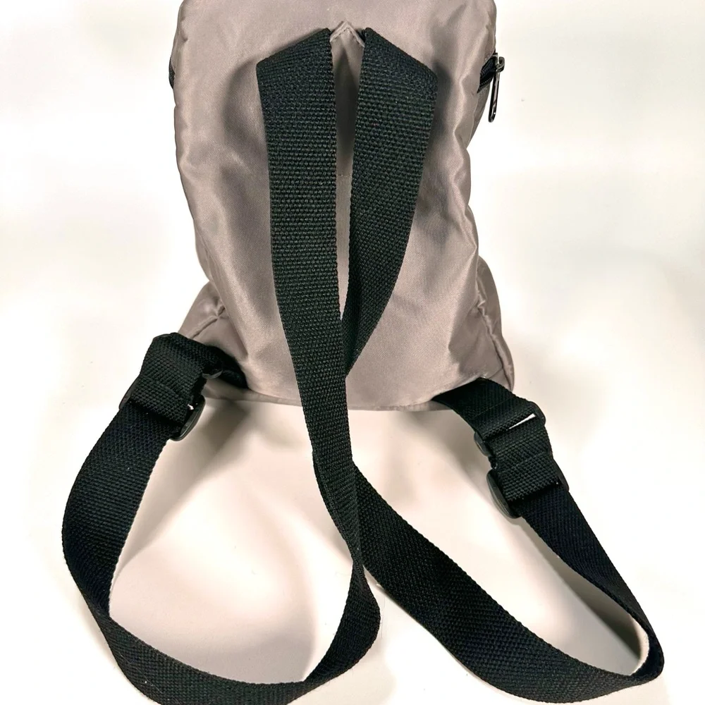 Kate Spade Mini Nylon Gray Backpack